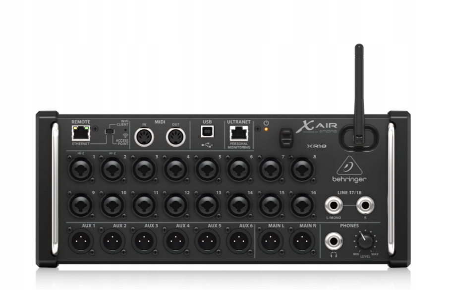 Behringer XR18 – Cyfrowy mikser do profesjonalnych zastosowań