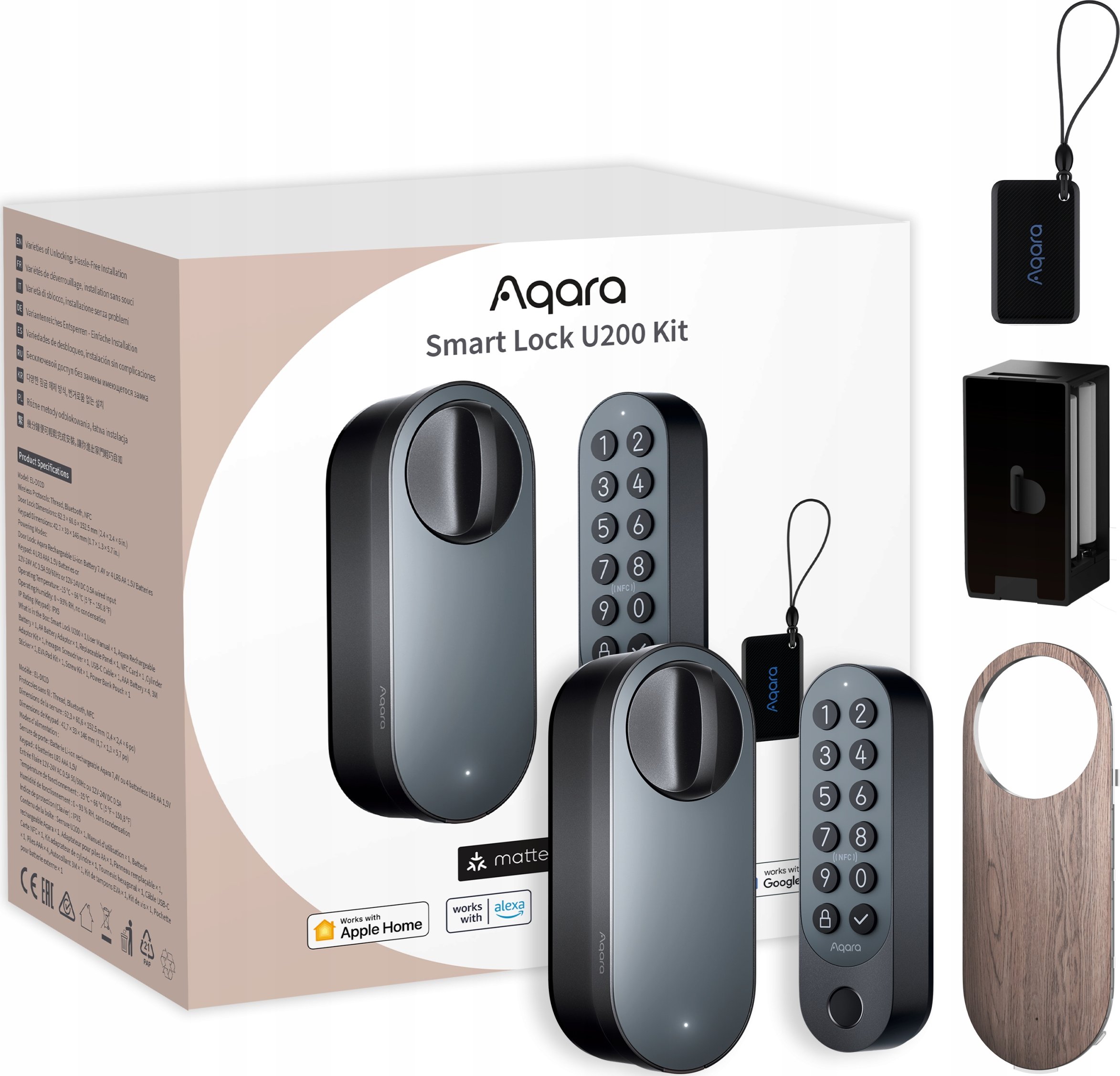 Aqara SMART LOCK U200 – Inteligentny zamek do drzwi dla nowoczesnego domu