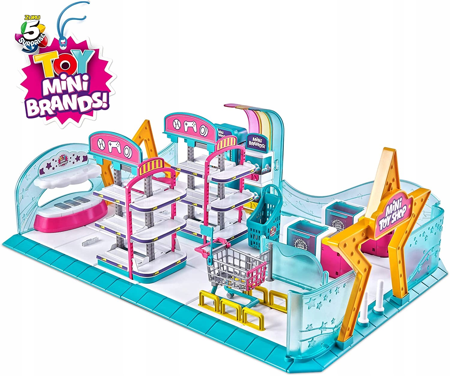 Kreatywna zabawa z mini sklepem z zabawkami