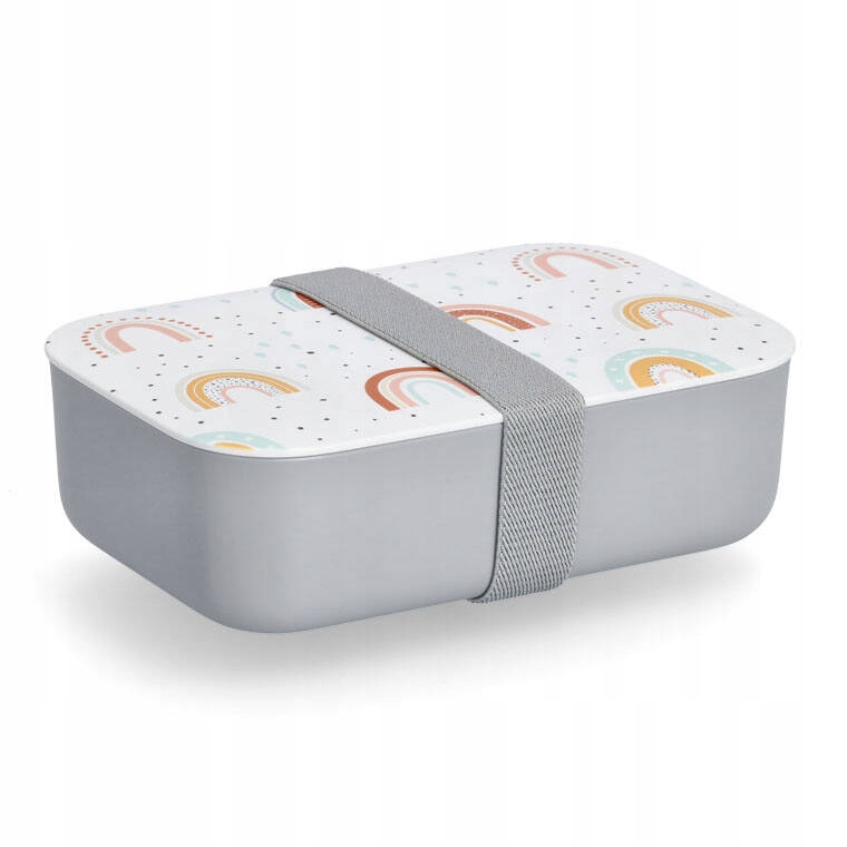 Zeller Plastikowy lunchbox RAINBOW – Idealny pojemnik na żywność