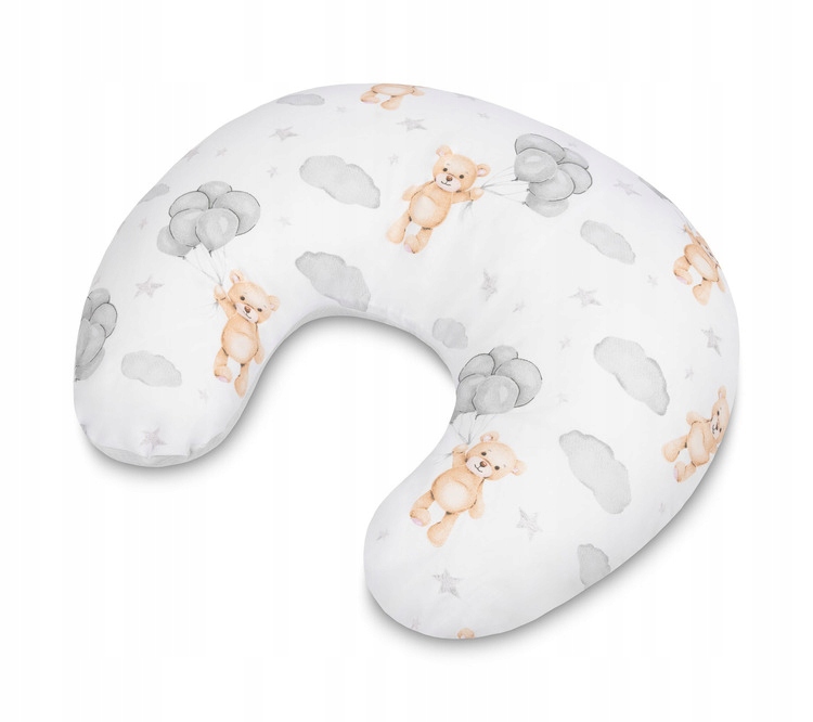 Rogal Muślin Teddy Szary – Komfort i bezpieczeństwo dla mamy i dziecka