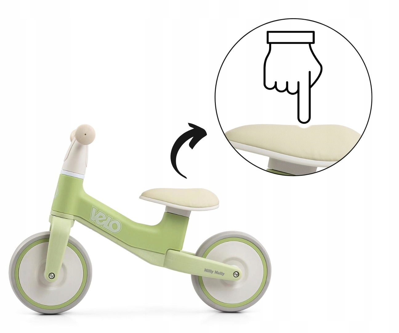 Nowoczesny design i bezpieczeństwo w rowerku Velo