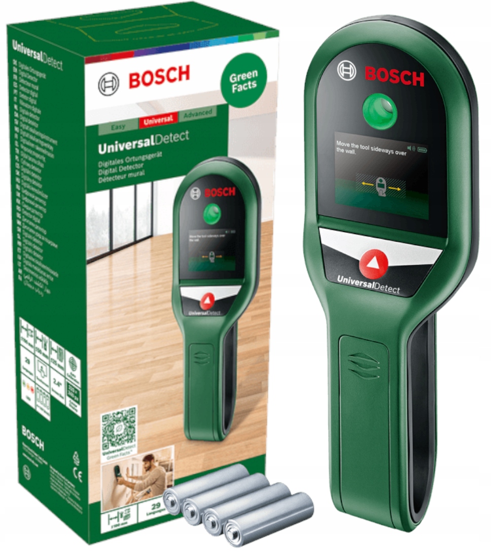 Bosch Detektor cyfrowy UniversalDetect – Bezpieczne wiercenie w Twoim domu