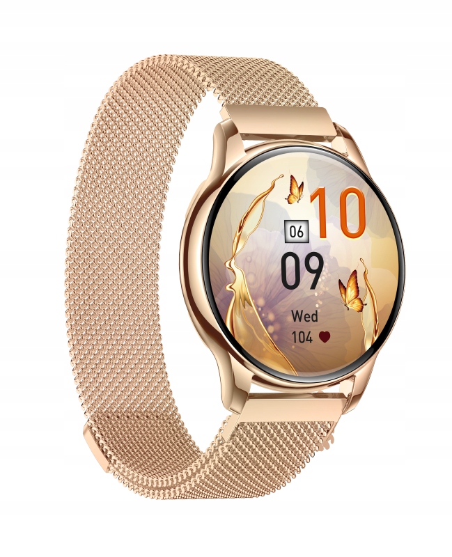Ecowatch Smartwatch EW03 złoty – Elegancja i funkcjonalność w jednym