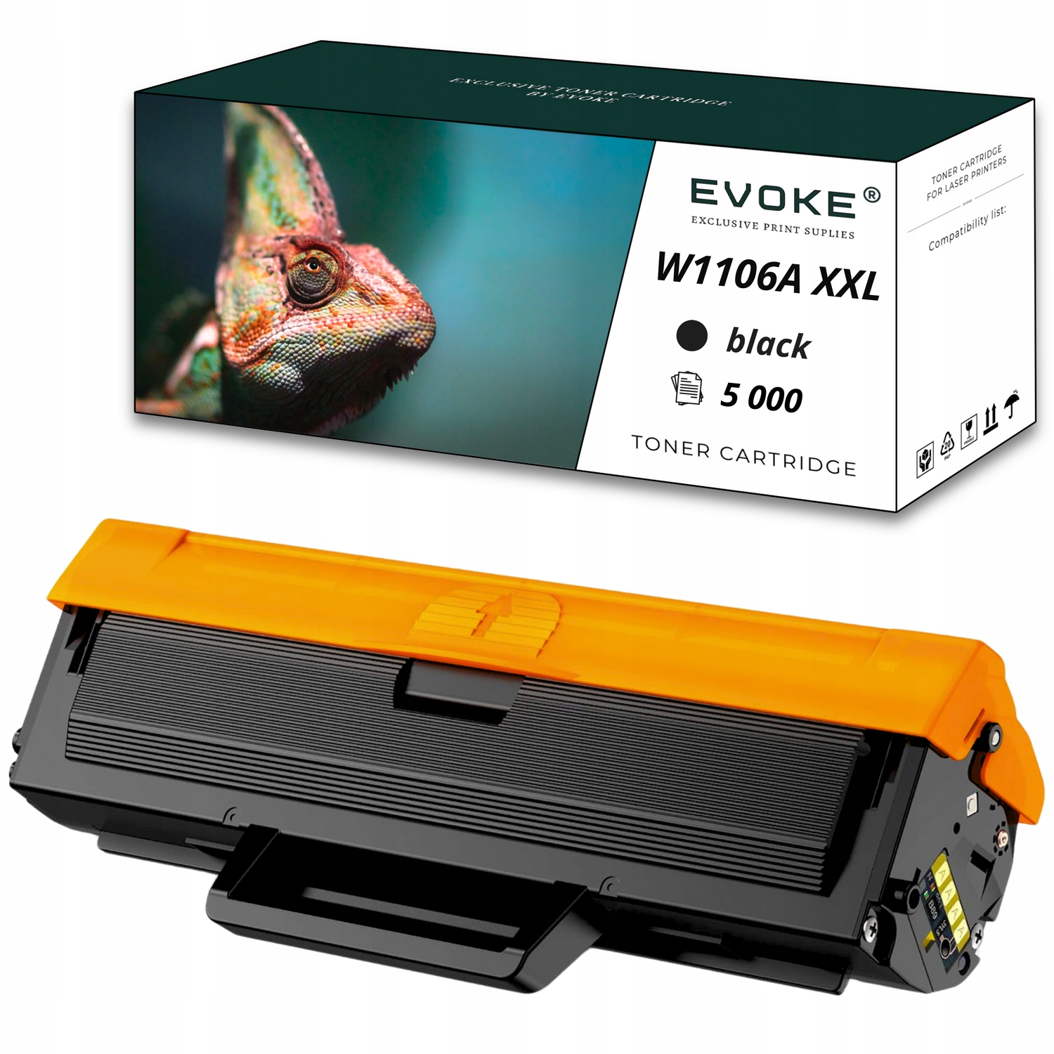 Toner do drukarki HP W1106A XXL czarny – Wydajność i jakość na najwyższym poziomie