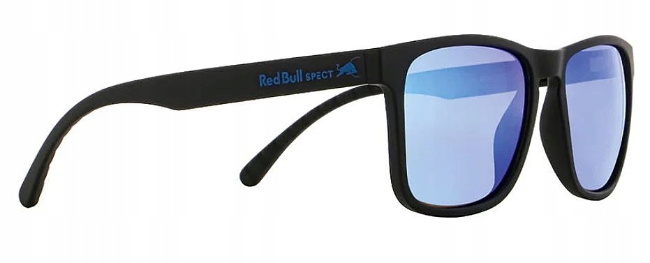 Okulary przeciwsłoneczne Red Bull Spect Edge - black/smoke/blue – Idealne dla aktywnych