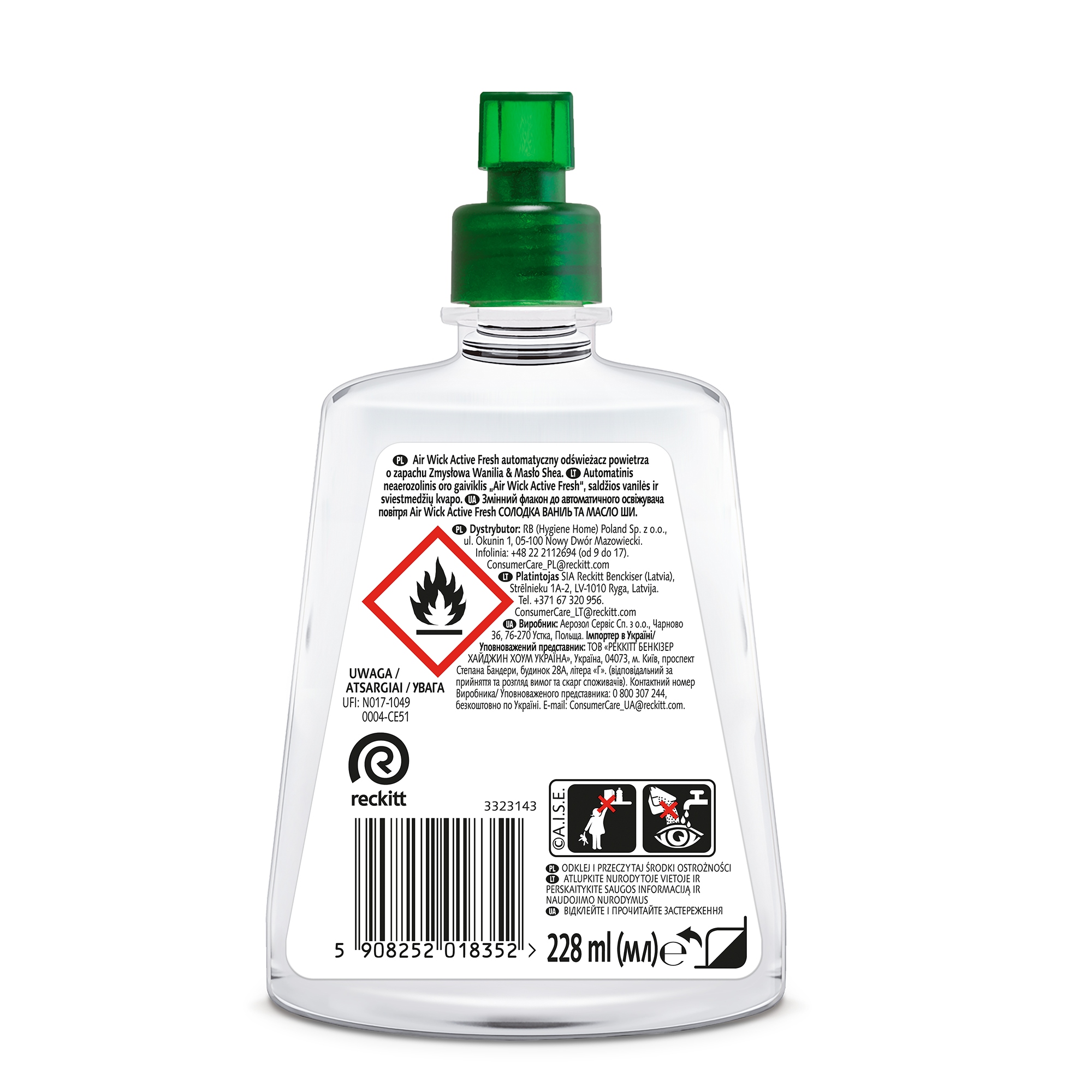 Wygodne opakowanie z atomizerem – Łatwe w użyciu