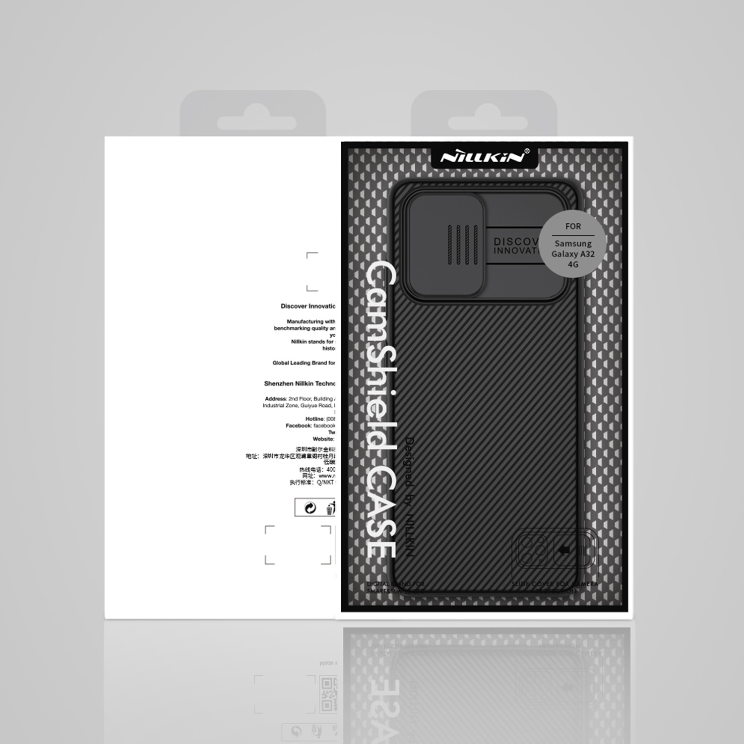 Etui Nillkin Camshield Samsung Galaxy A32 4G - Specyfikacja: Etui Nillkin CamShield do Galaxy A32 4G