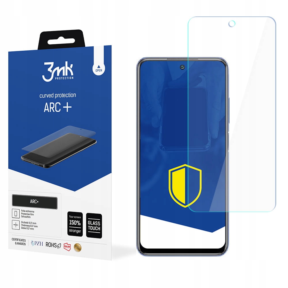 Wzmocnienie ekranu o 150% – bezpieczeństwo na pierwszym miejscu