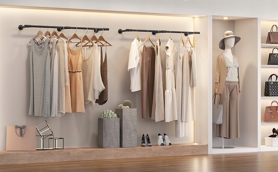Ergonomiczne przechowywanie ubrań w minimalistycznym stylu