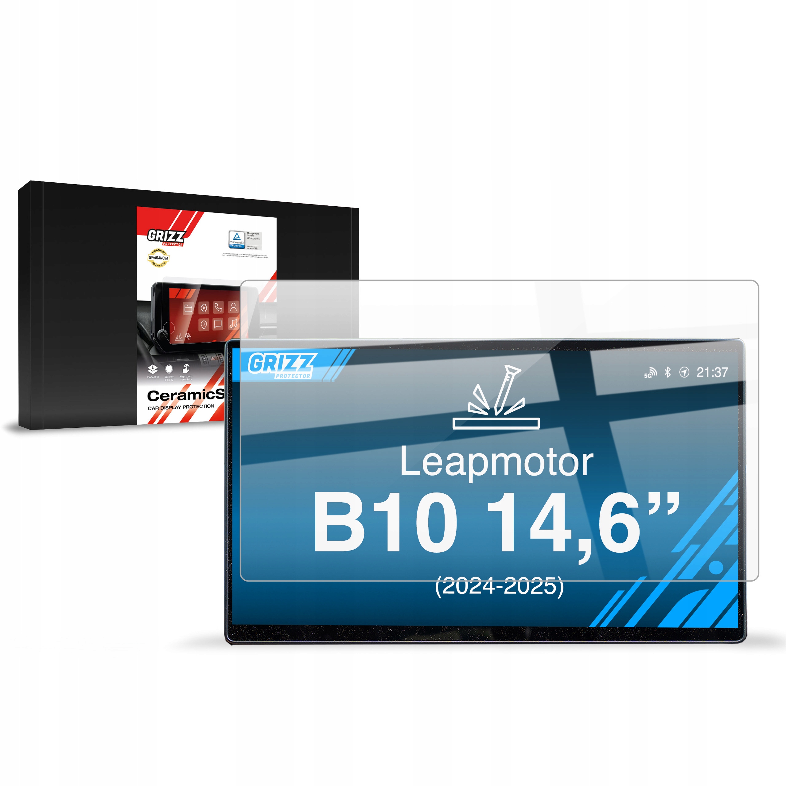 Folia ceramiczna CarDisplay Protection do Leapmotor B10 14,6
