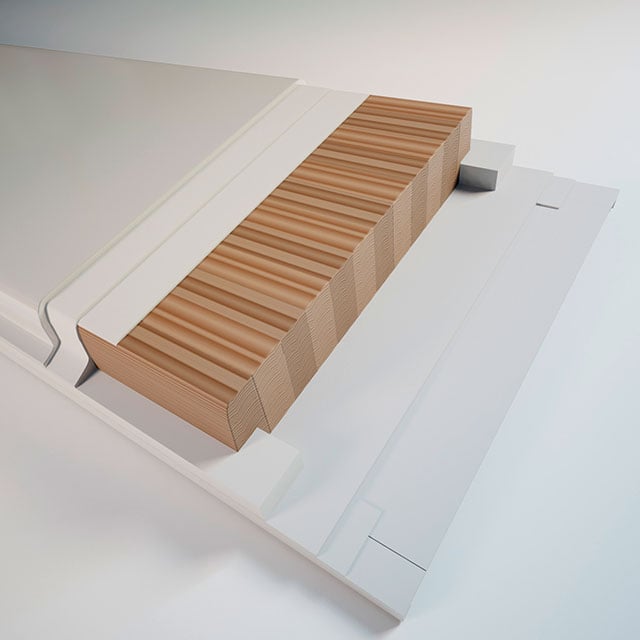 FULL POPRLAR WOODCORE - RDZEŃ DREWNIANY - SALOMON SL 10