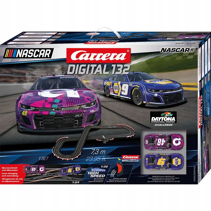 Carrera DIGITAL 132 - Tor samochodowy NASCAR Daytona Challenge 7,3 m