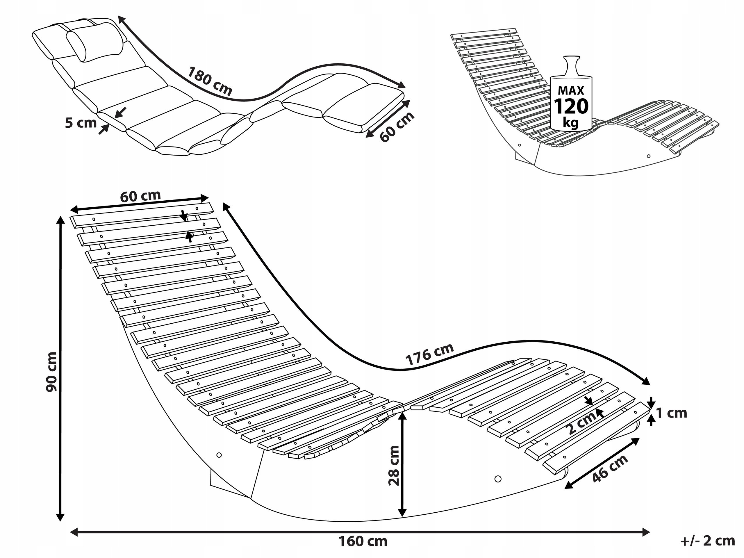 Wygodna poduszka z syntetycznego lnu – Idealna na relaks