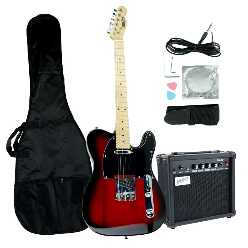 Gitara elektryczna Golden Guitar TEEG-30 – Kompletny zestaw do nauki