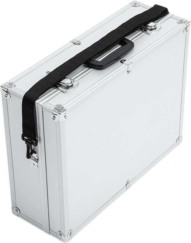 Walizka aluminiowa średnia - 430x310x110 mm – Idealny towarzysz podróży