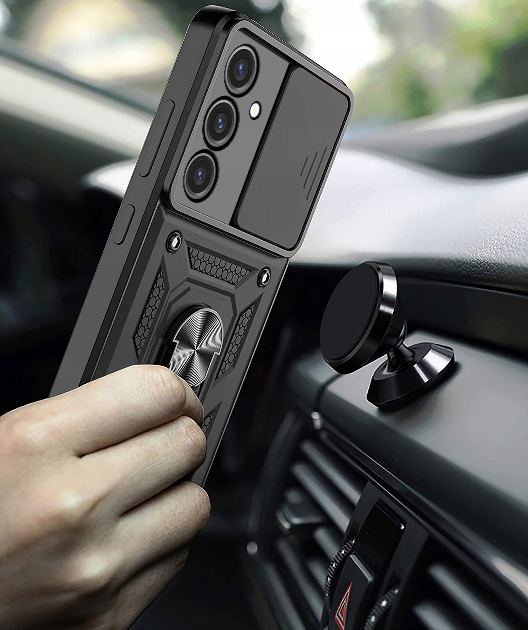 Kompatybilność z uchwytami magnetycznymi