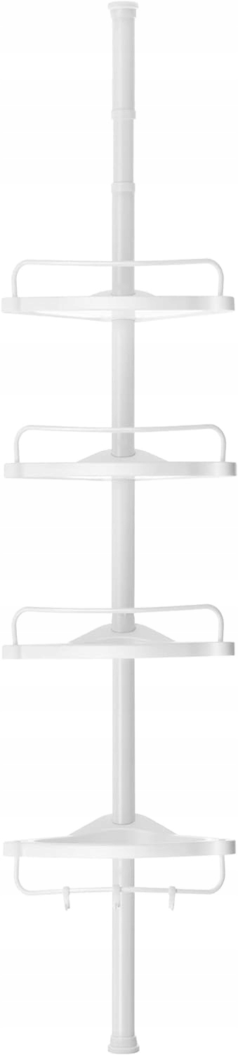 Leobert Półka Łazienkowa Teleskopowa - BCB02SW – Idealne rozwiązanie do organizacji łazienki