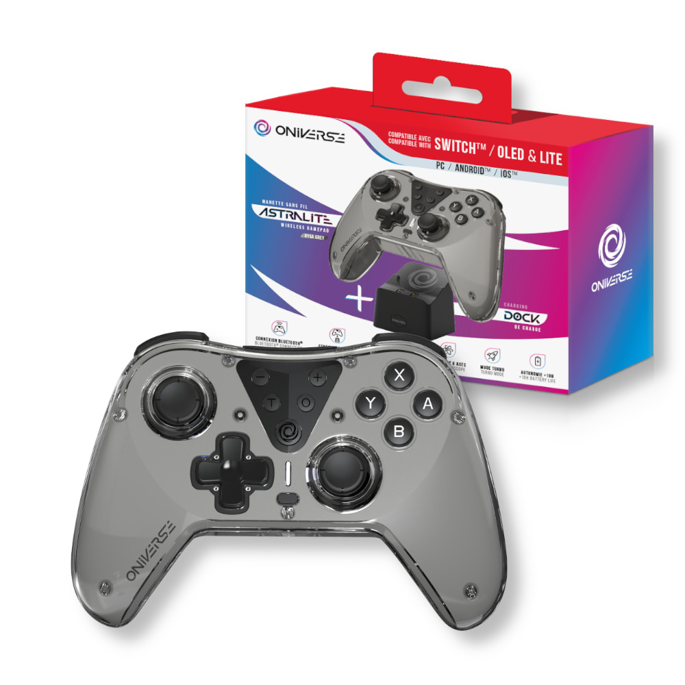 Oniverse AstraLite Nysa Grey – Idealny kontroler do gier