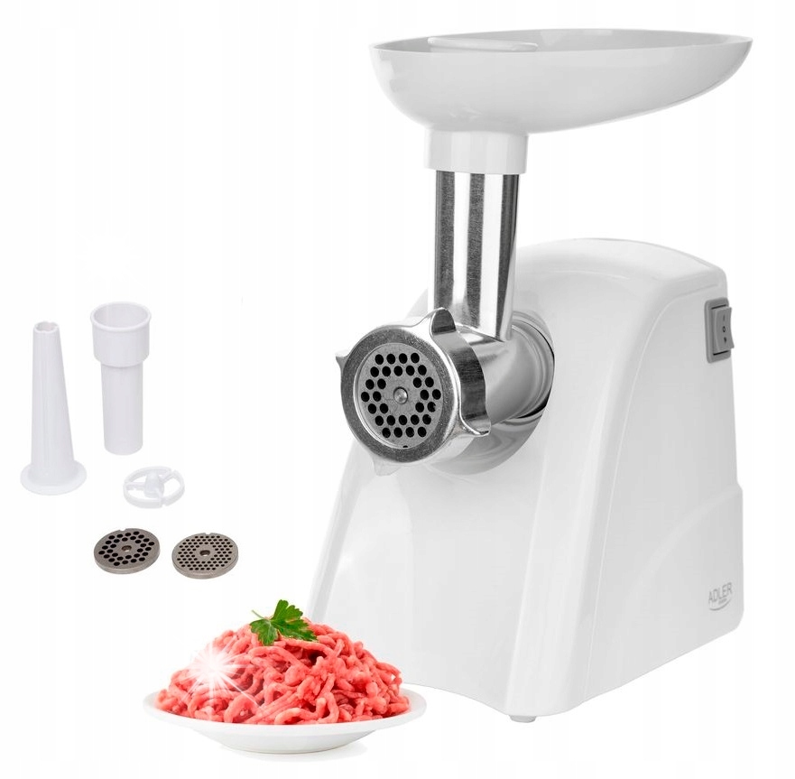 Dodatkowe akcesoria – Nasadka masarska i popychacz w zestawie