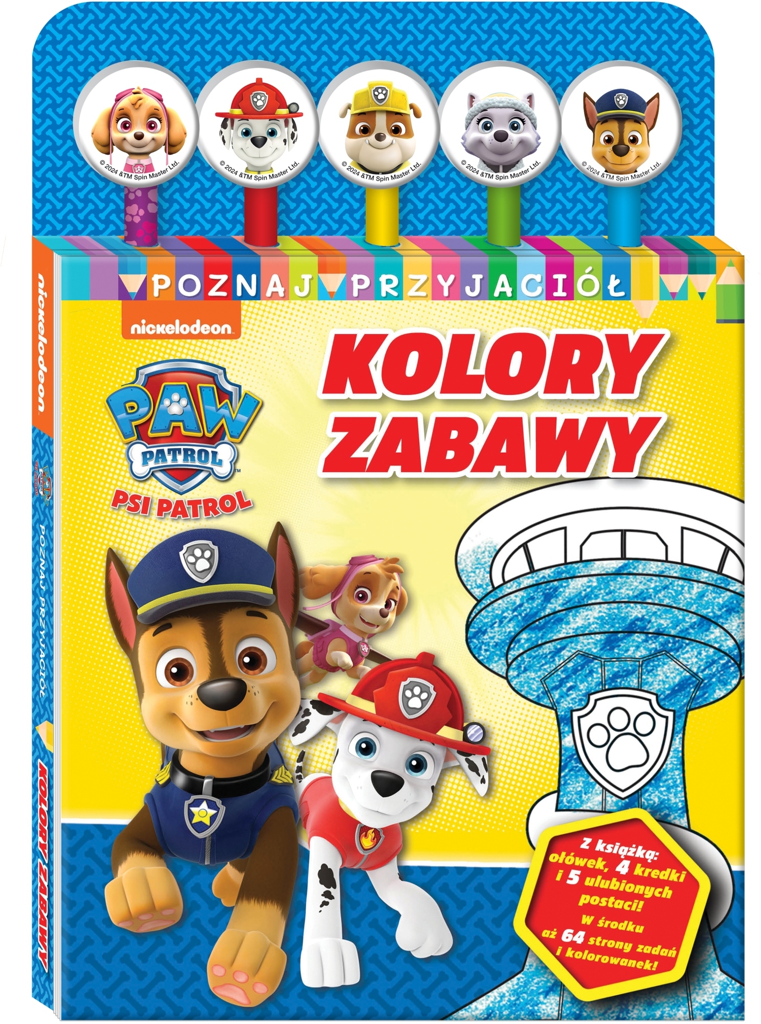 Psi Patrol Poznaj przyjaciół cz.1 Kolory zabawy – Wspaniała zabawa dla najmłodszych