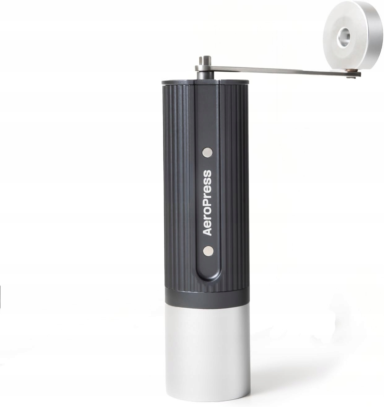 AeroPress - Młynek ręczny szary – Idealny dla miłośników kawy