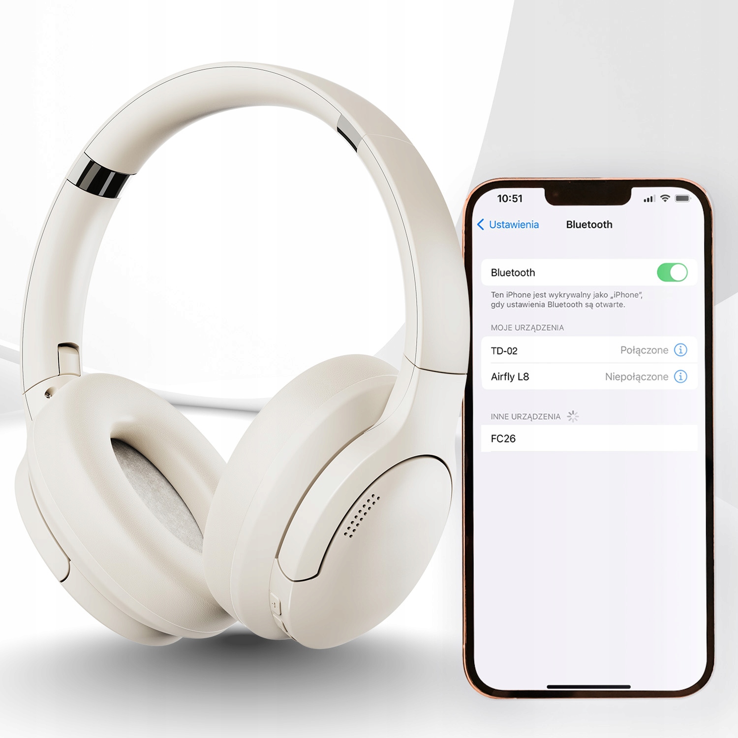 Długotrwała bateria 300 mAh – Muzyka przez 26 godzin