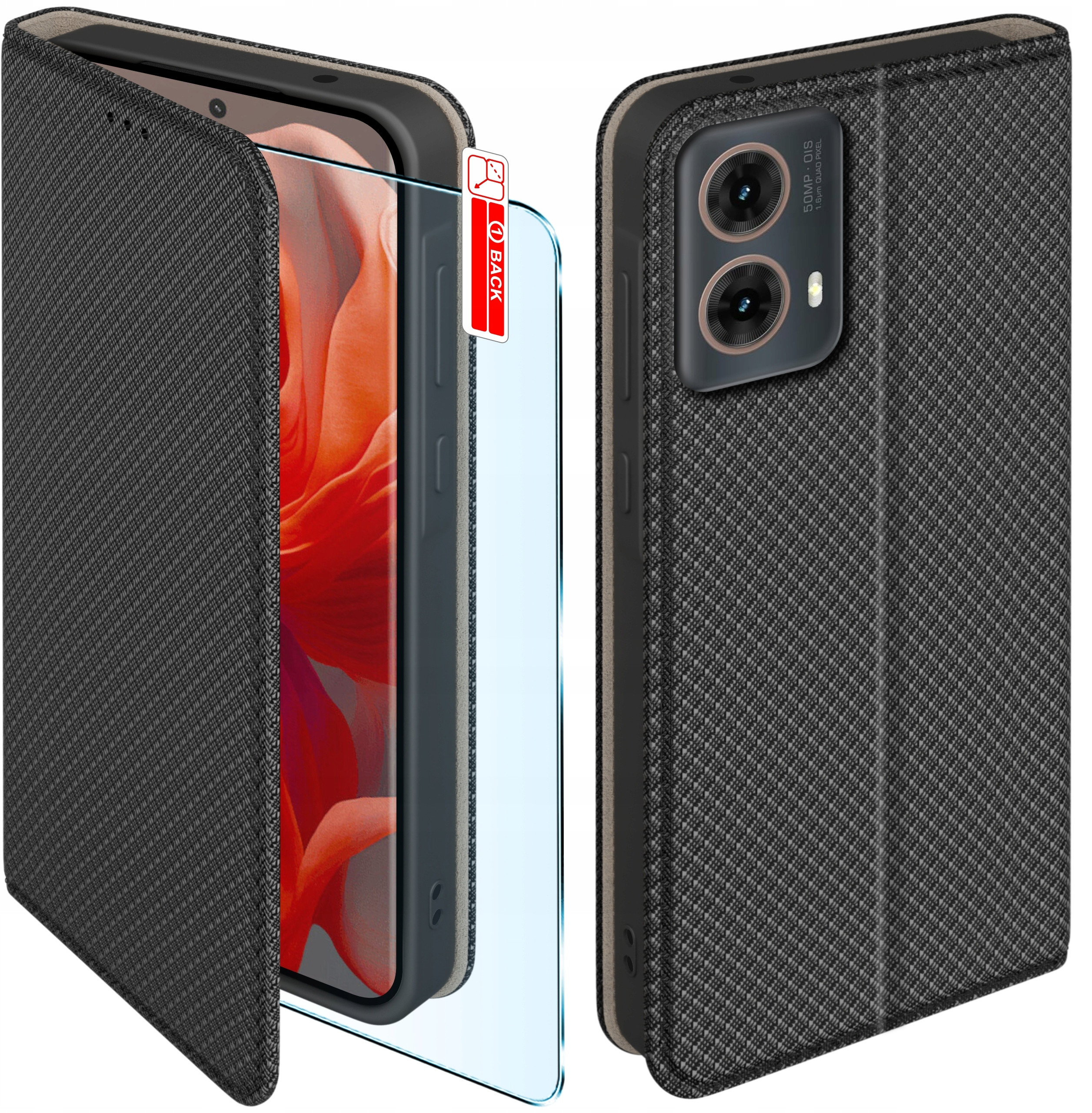 Etui do Motorola Moto G85 SMART MAGNET CASE PORTFEL – Idealna ochrona dla Twojego smartfona