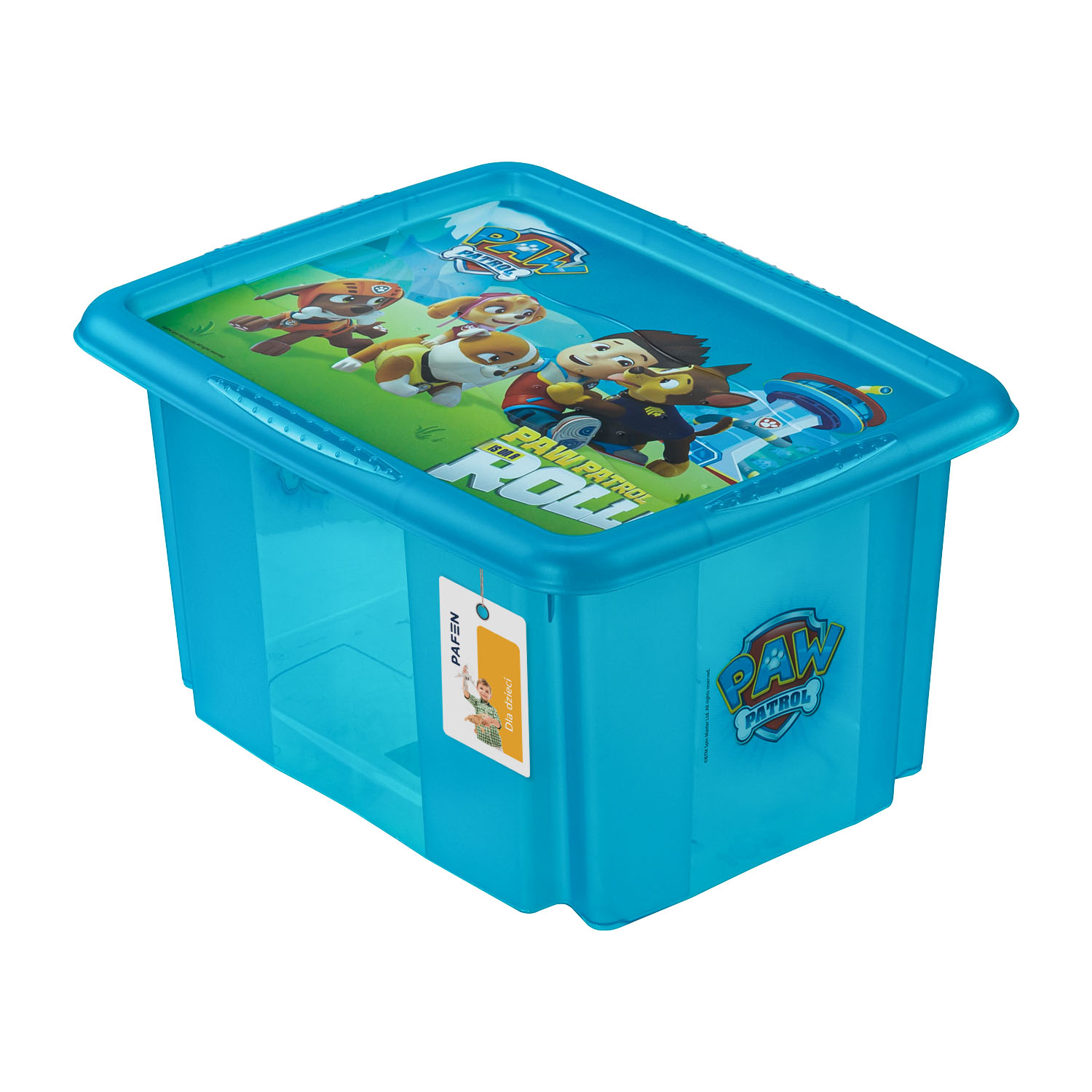 Kolorowy design z motywem 'Paw Patrol'