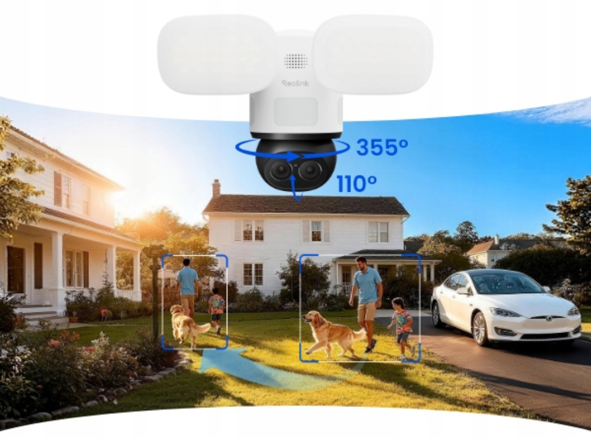 Wysoka jakość obrazu 4K i 360-stopniowa rotacja