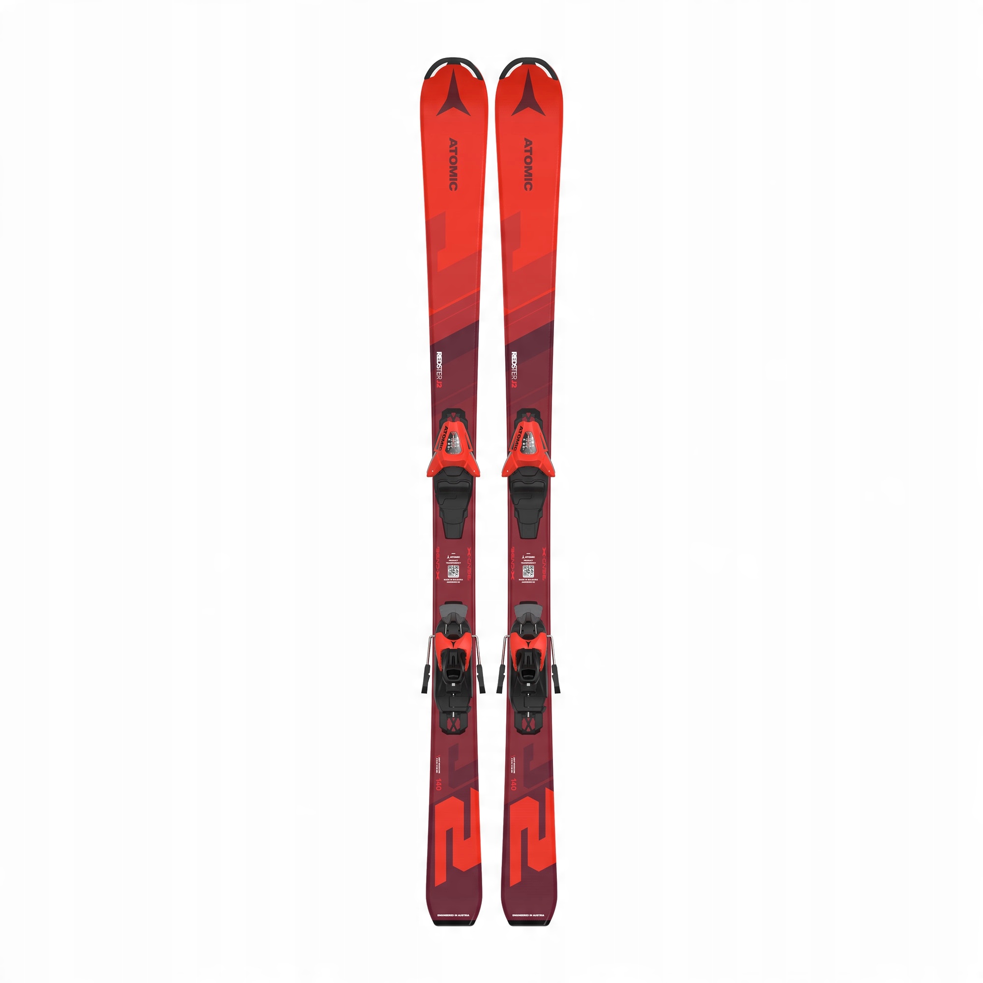 Narty dziecięce ATOMIC REDSTER J2 + wiązania ATOMIC L6 z GRIP WALK 2025 130 cm – Idealne dla młodych narciarzy