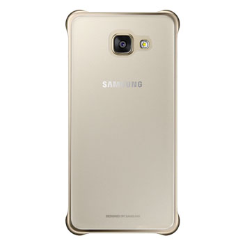 Official Samsung Galaxy A3 2016 Clear Cover Case - Blue / Black