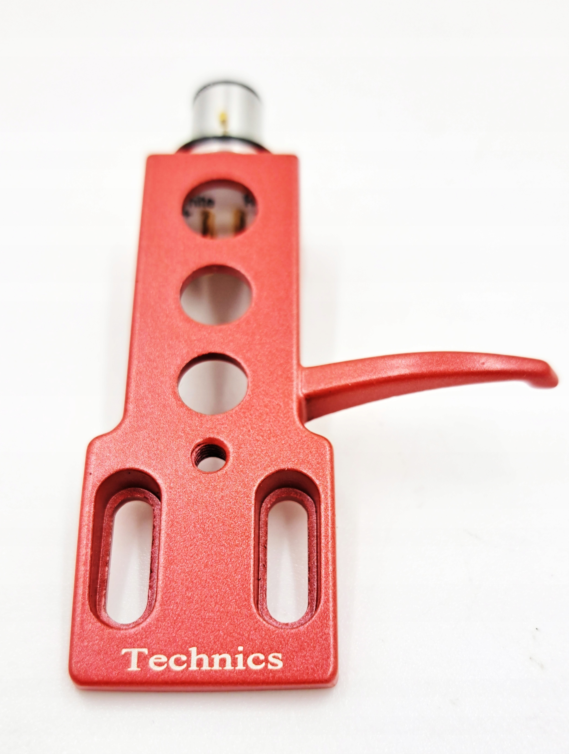 Headshell Technics 29K09-R RED – Oryginalny uchwyt do wkładki gramofonowej