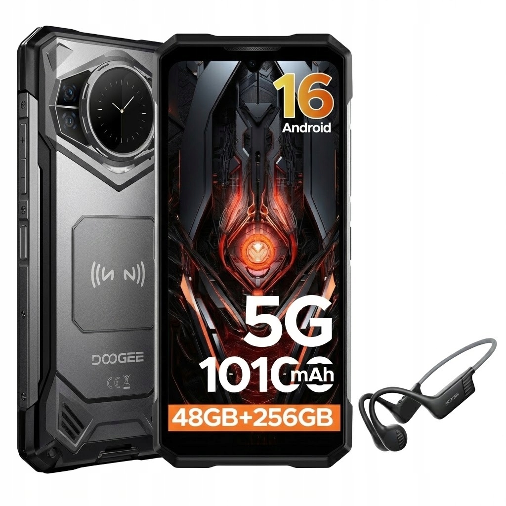 DOOGEE S200 VIP 12 GB / 256 GB 5G – Smartfon dla wymagających użytkowników