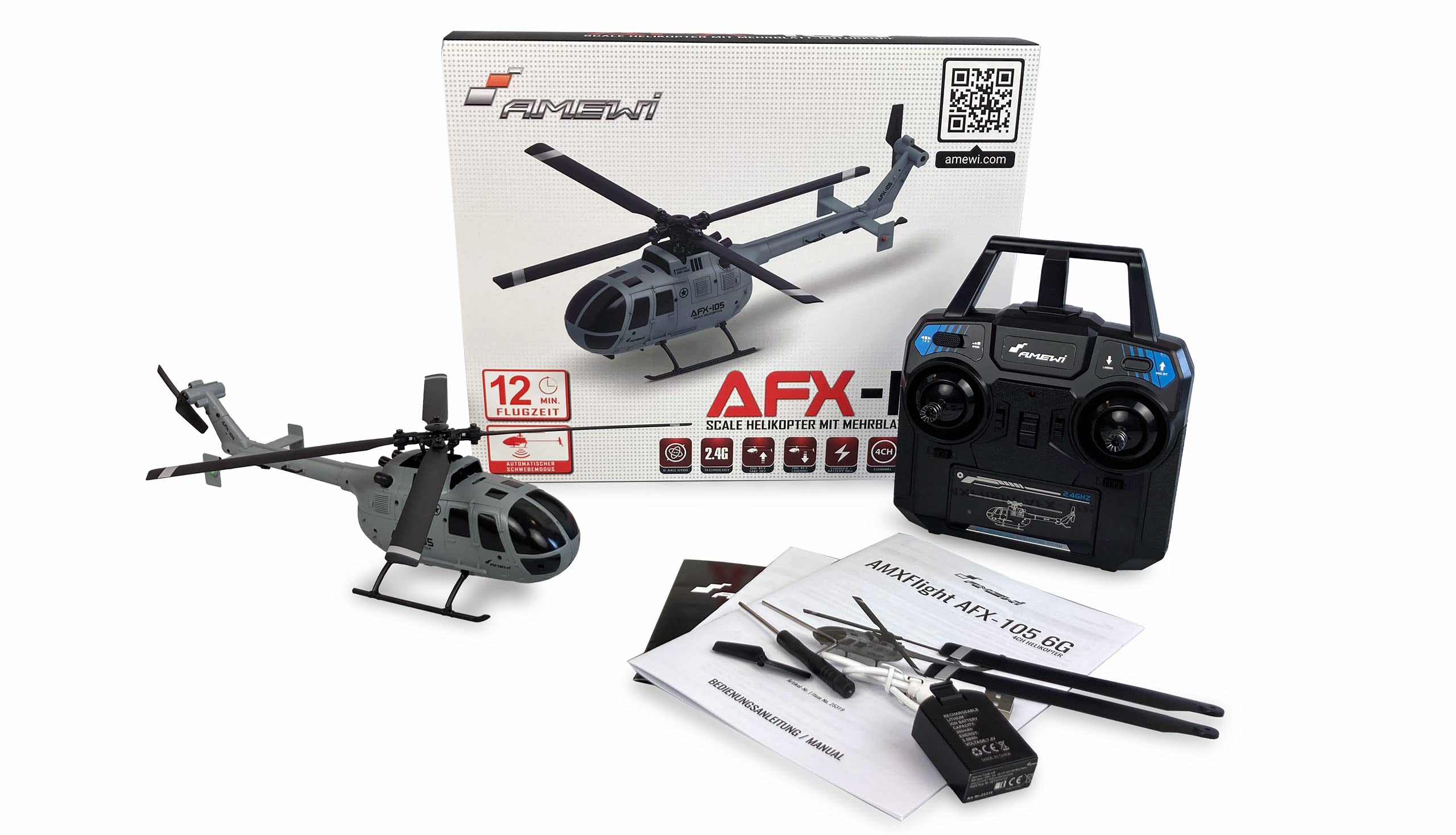 Amewi AFX-105 – Sterowany radiowo samolot VTOL do zabawy