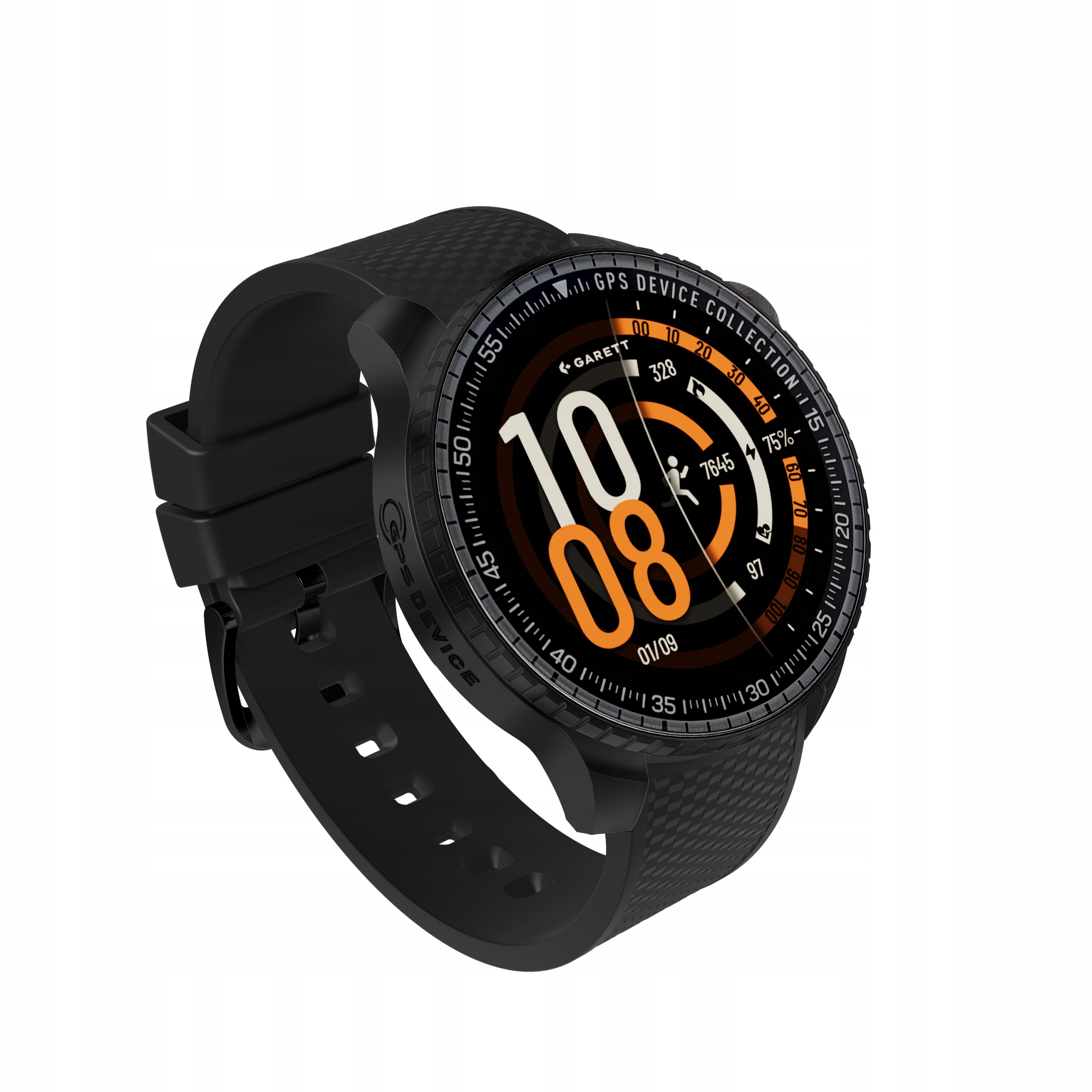 Garett Compass GPS czarny – Twój niezawodny smartwatch outdoorowy