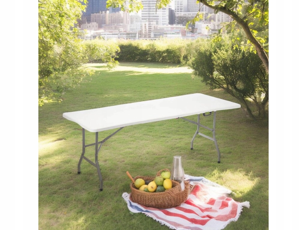 Ibergarden Stół cateringowy składany do ogrodu – Idealne rozwiązanie na przyjęcia