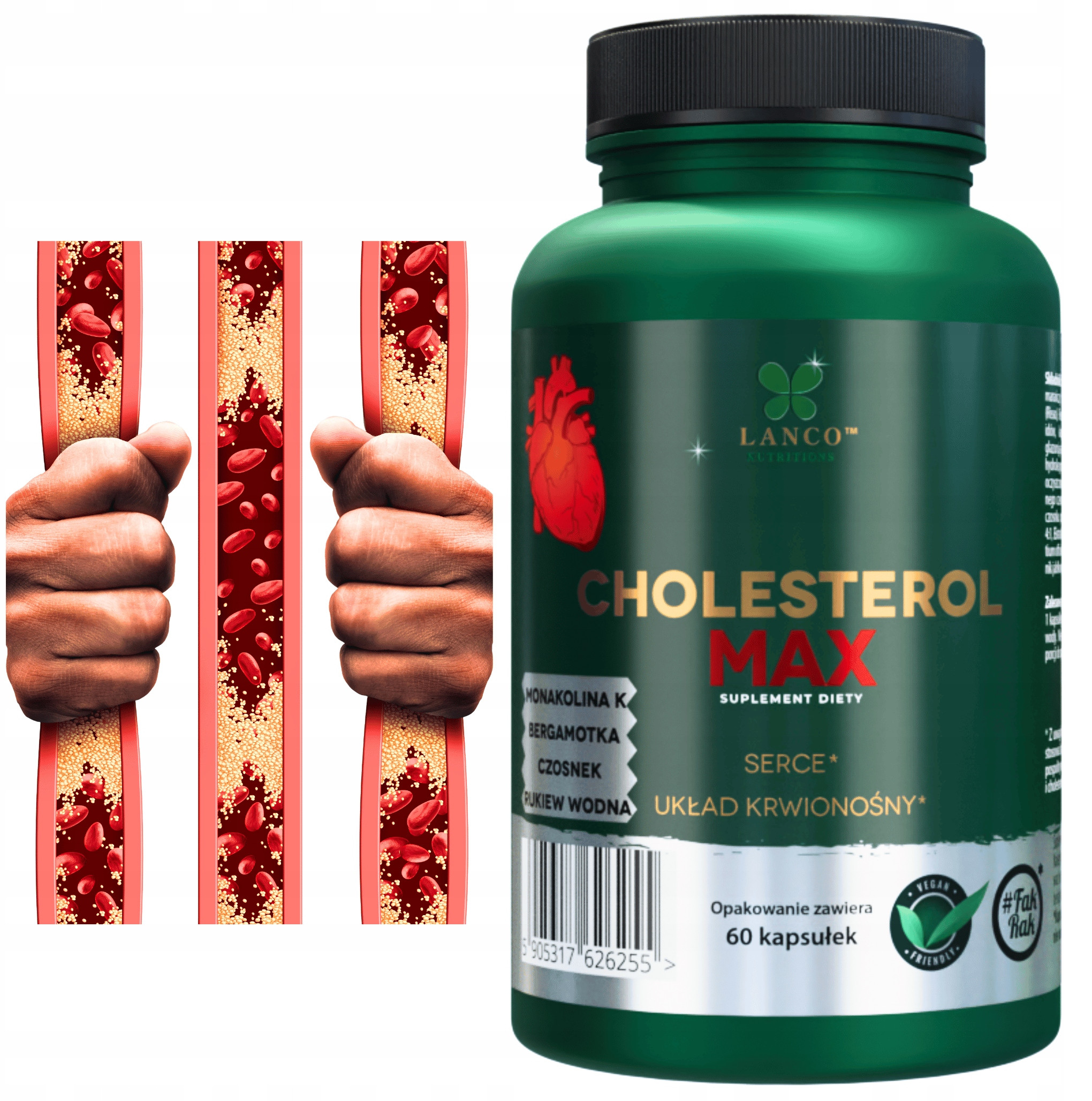Lanco Cholesterol Max – Suplement diety na zdrowie serca