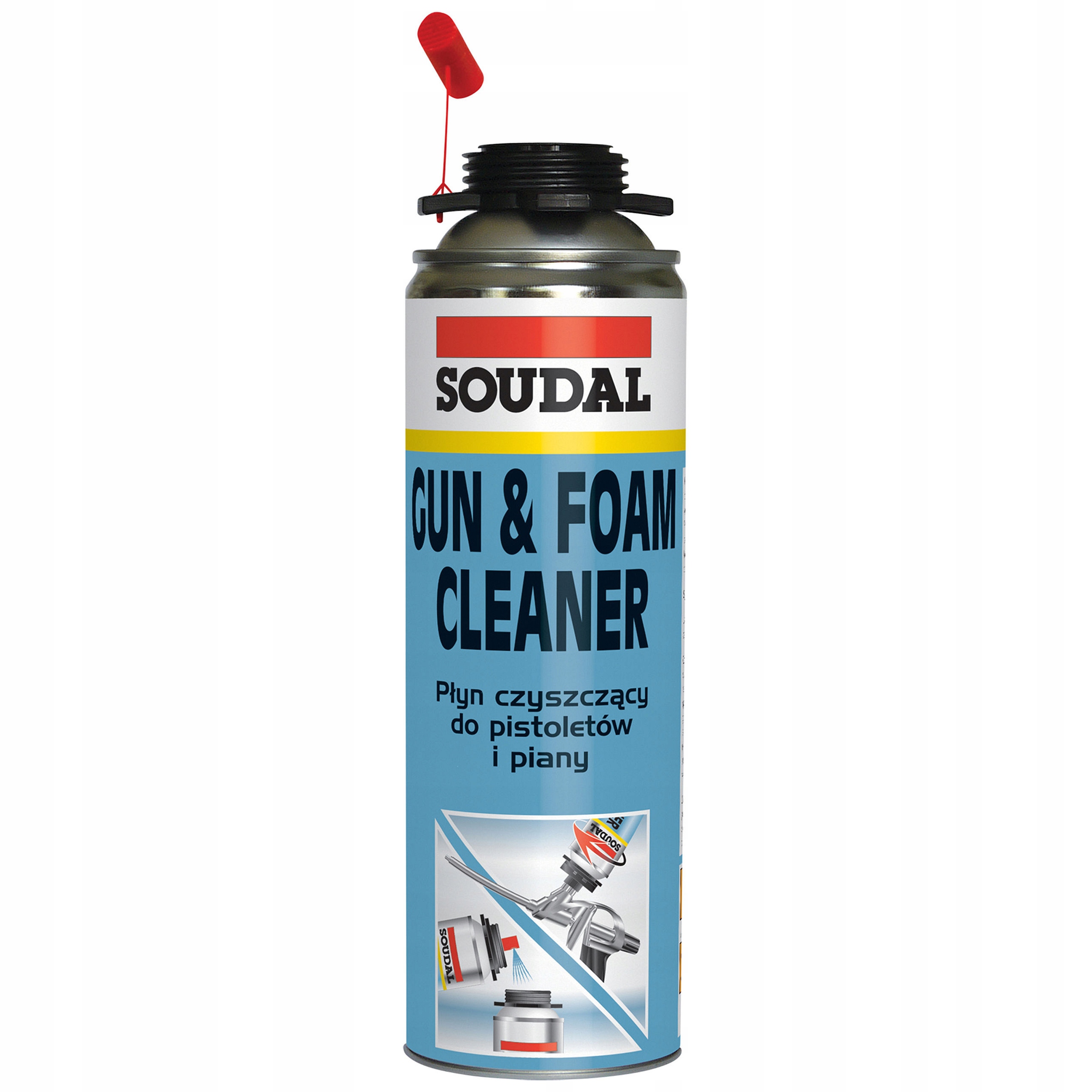 Płyn czyszczący Gun Foamcleaner 500 ml – Skuteczne rozwiązanie do czyszczenia narzędzi
