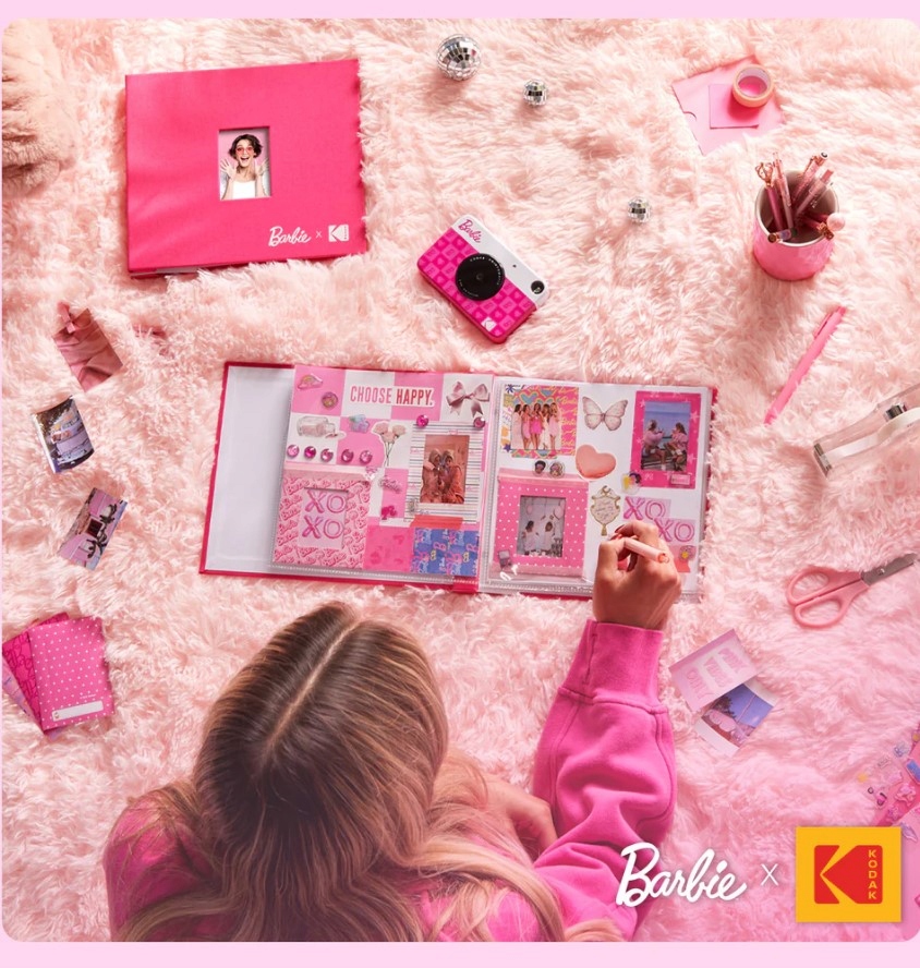 Aparat Natychmiastowy Kodak Printomatic BARBIE – Różowy i gotowy do akcji