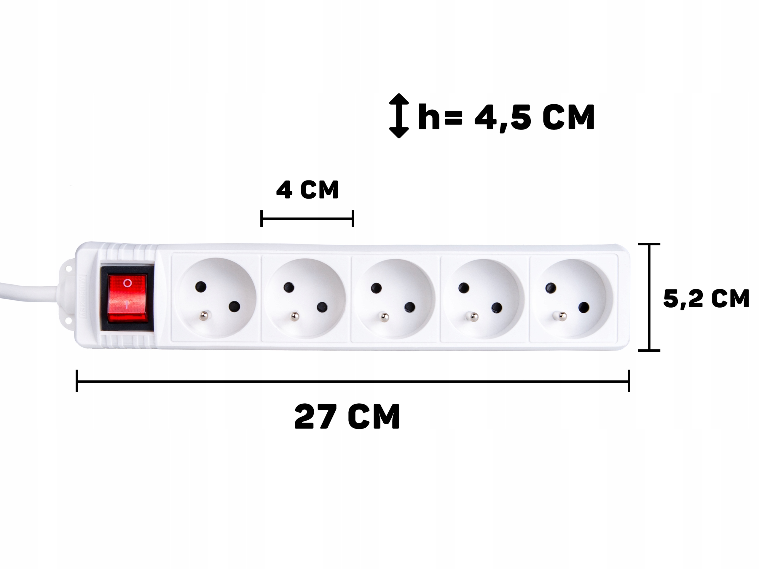 Wbudowany wyłącznik dla większego bezpieczeństwa