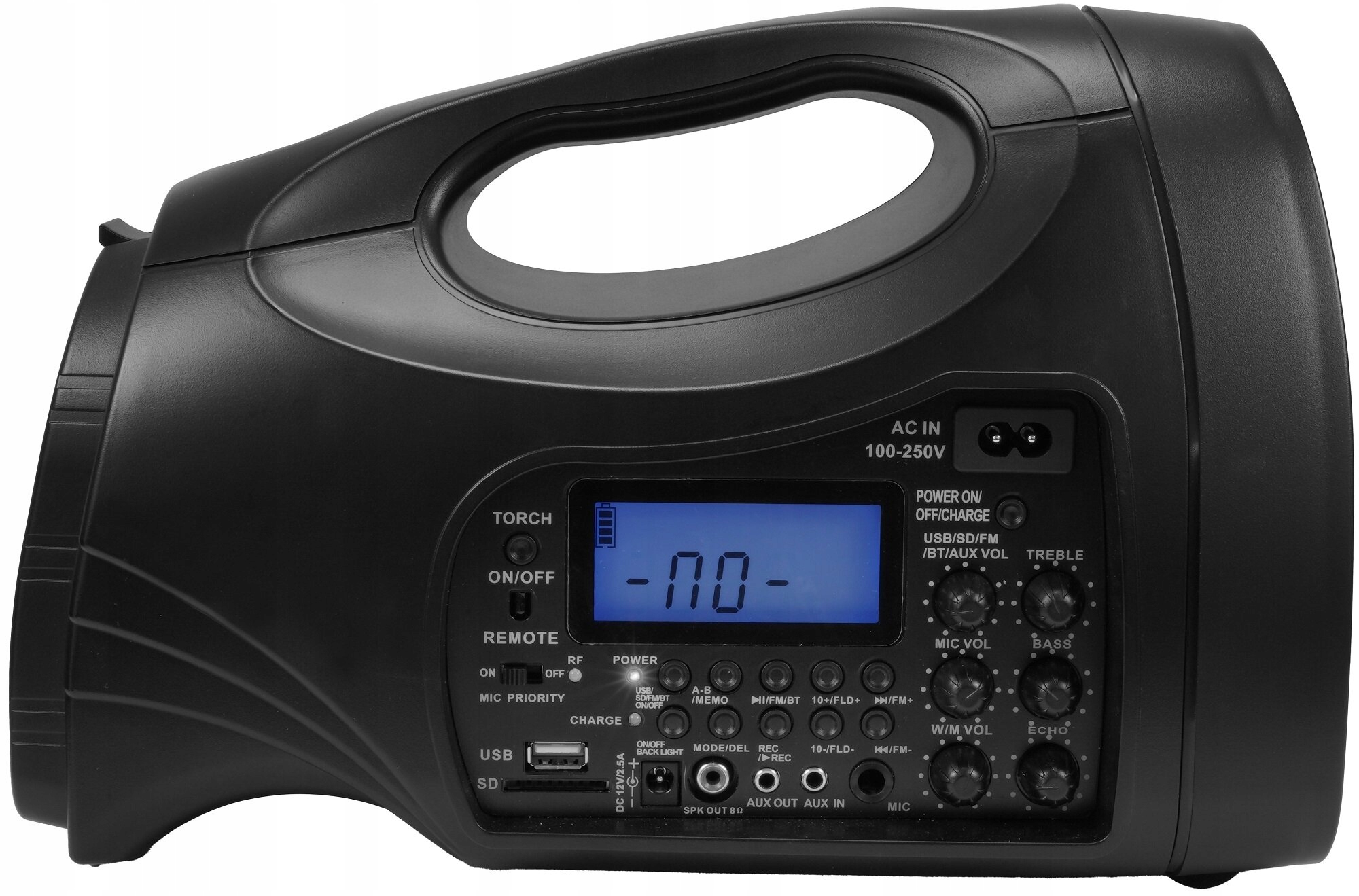 Wbudowane radio FM i funkcje karaoke