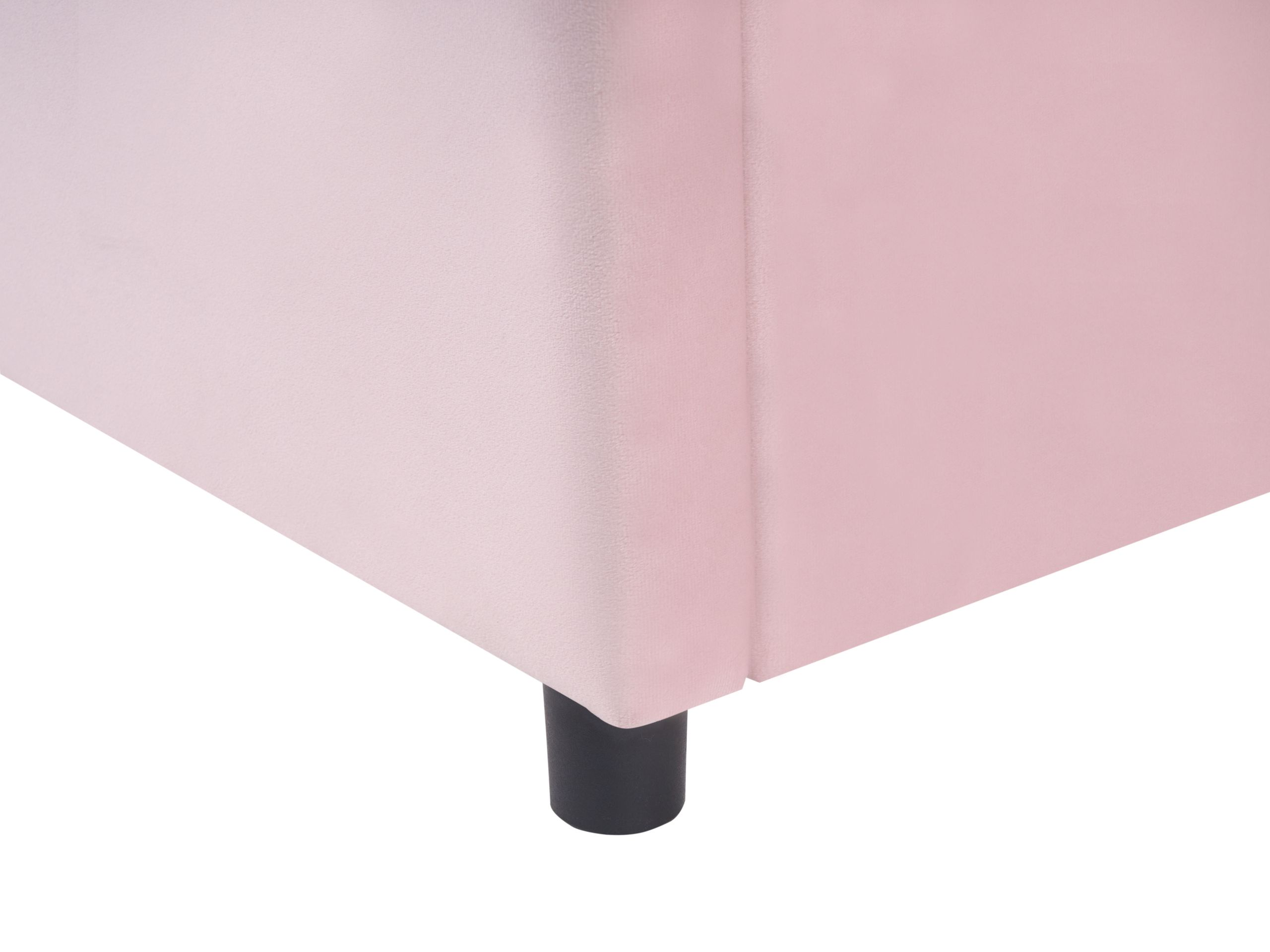 Urokliwy design z zagłówkiem w kształcie tęczy