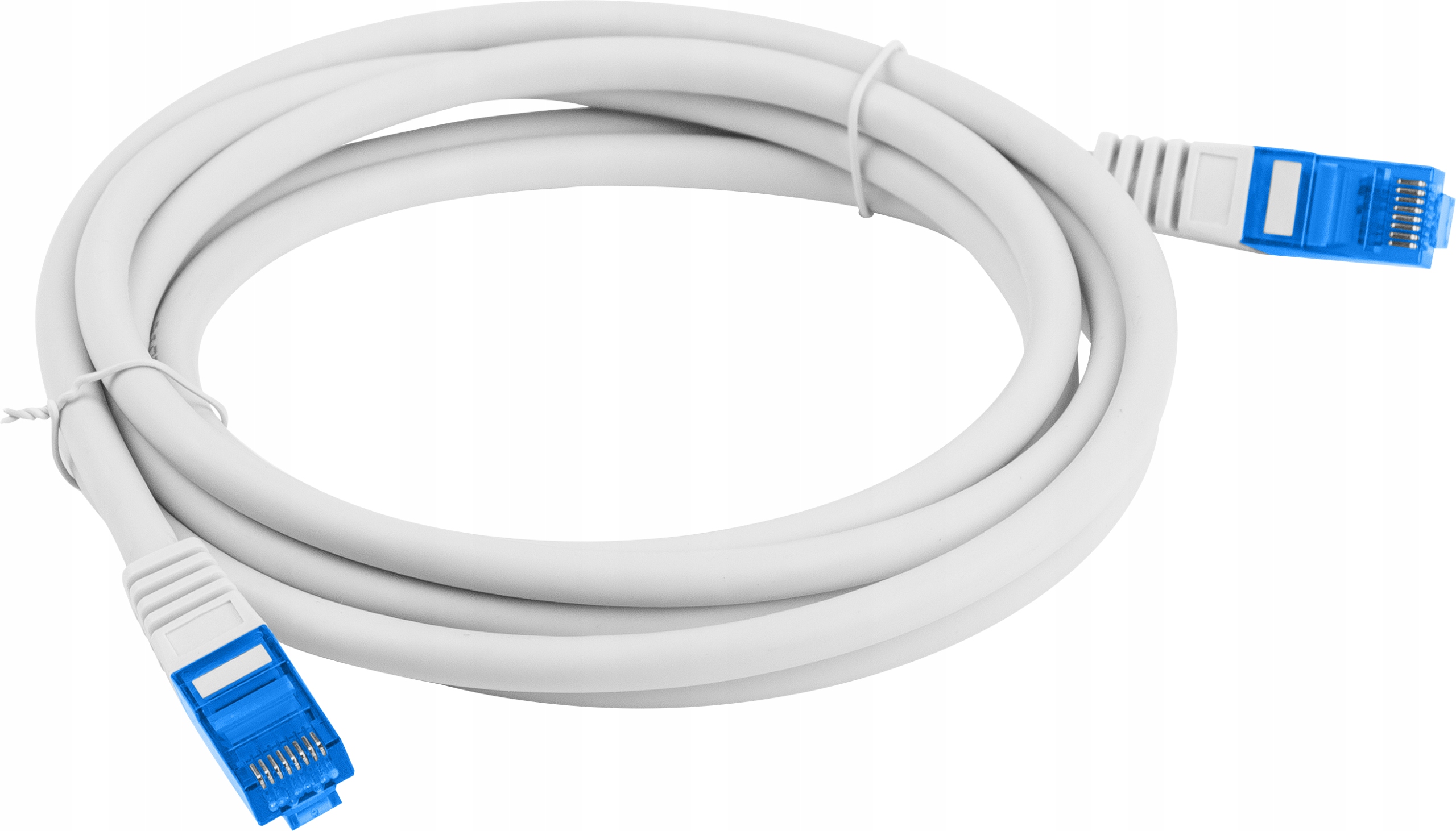 Patchcord KAT.6A S/FTP LSZH CCA 1.5M Szary Fluke Passed Lanberg – Idealne połączenie dla Twojej sieci