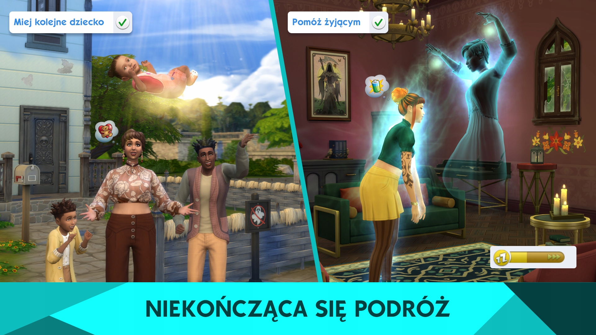 Niekończąca się podróż – Stwórz listę marzeń Sima