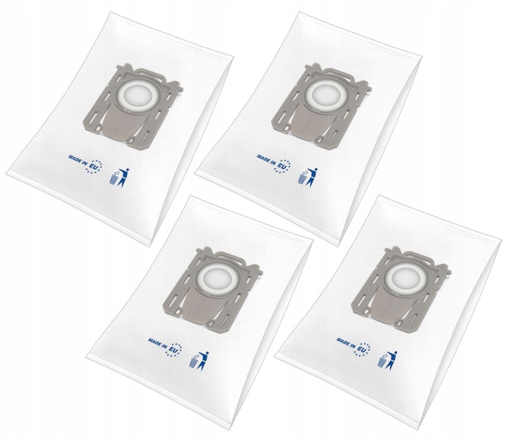 Zestaw 4 sztuk worków materiałowych do odkurzaczy domowych