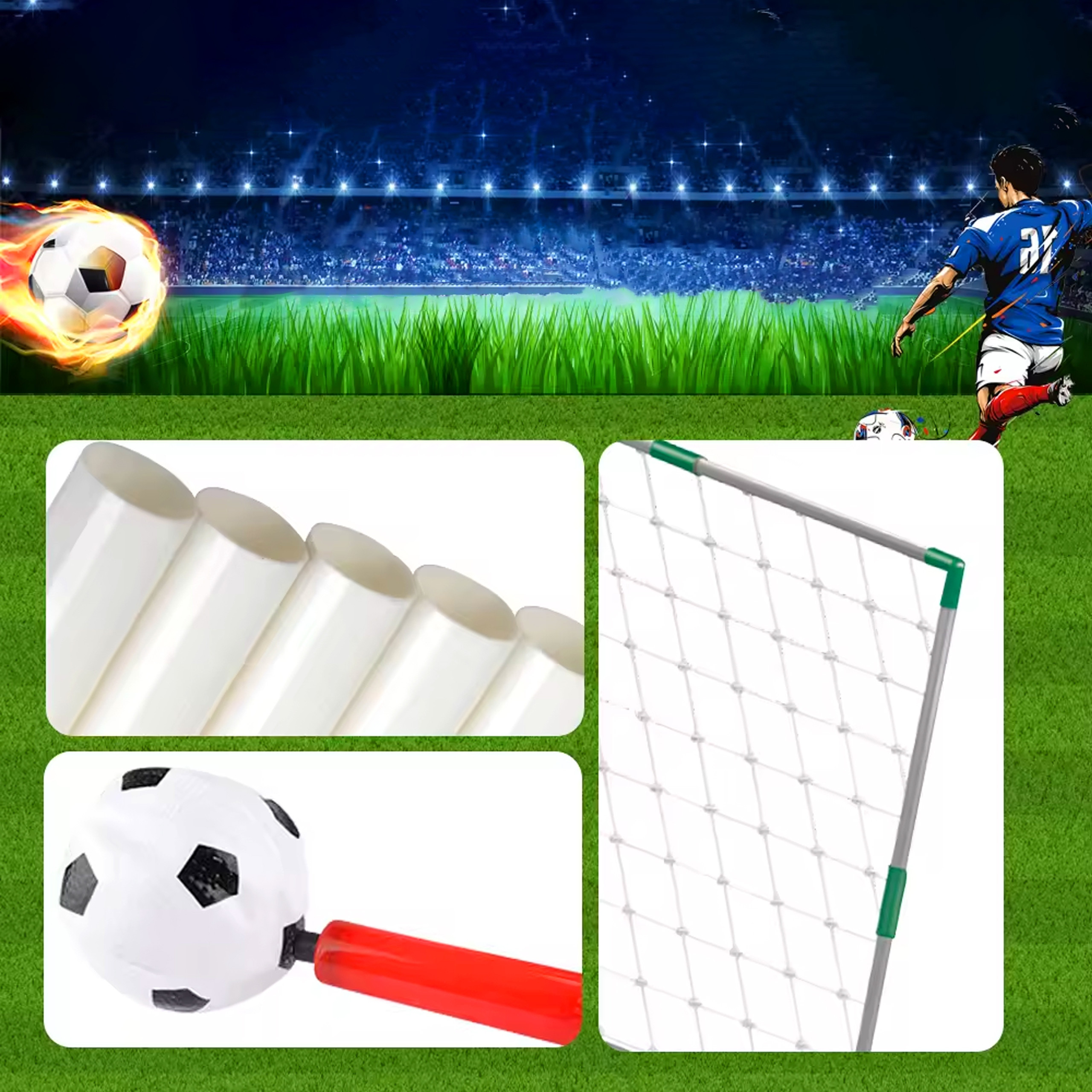 Doskonały zestaw do gry w piłkę nożną