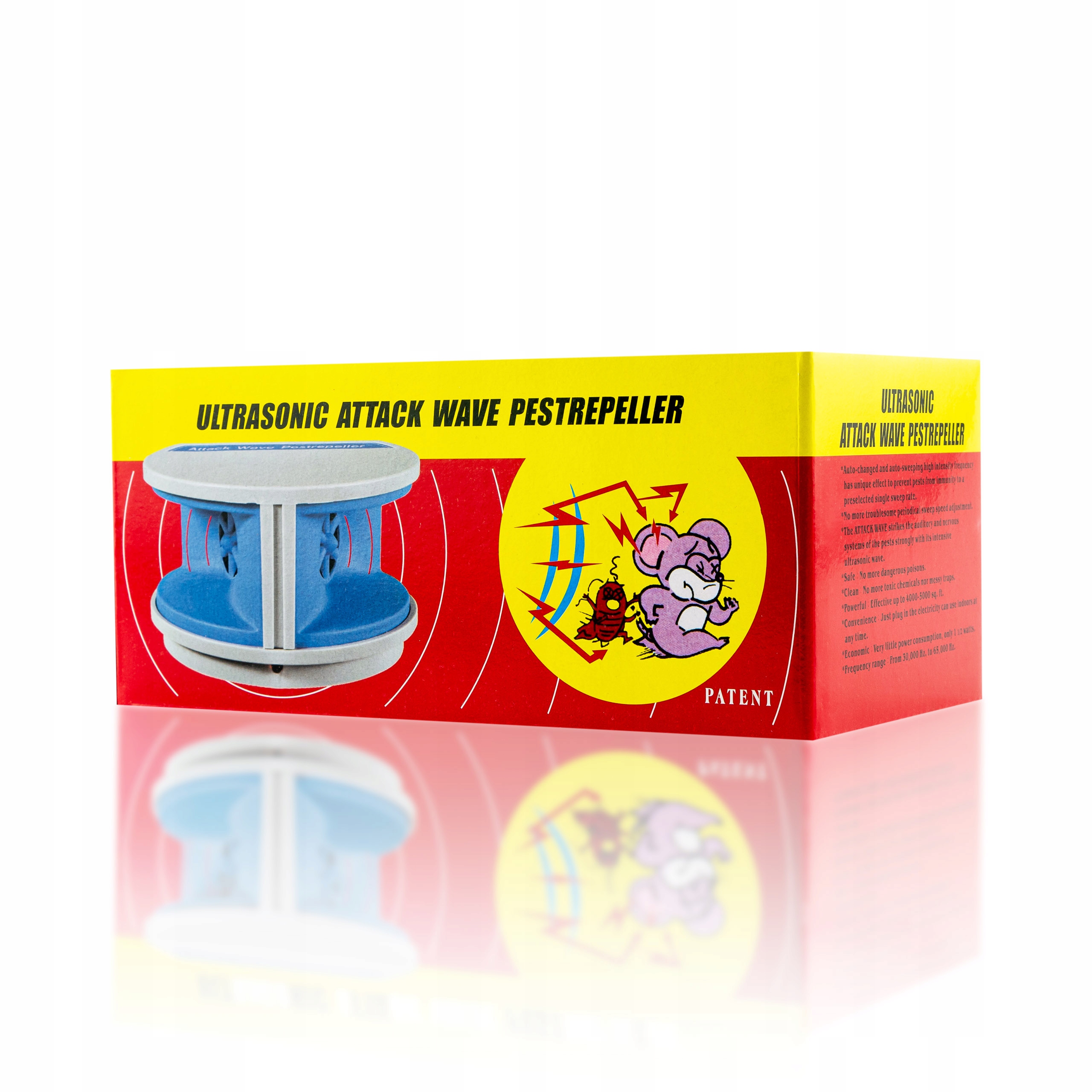 Szeroki zasięg działania do 470 m² – idealny do różnych przestrzeni