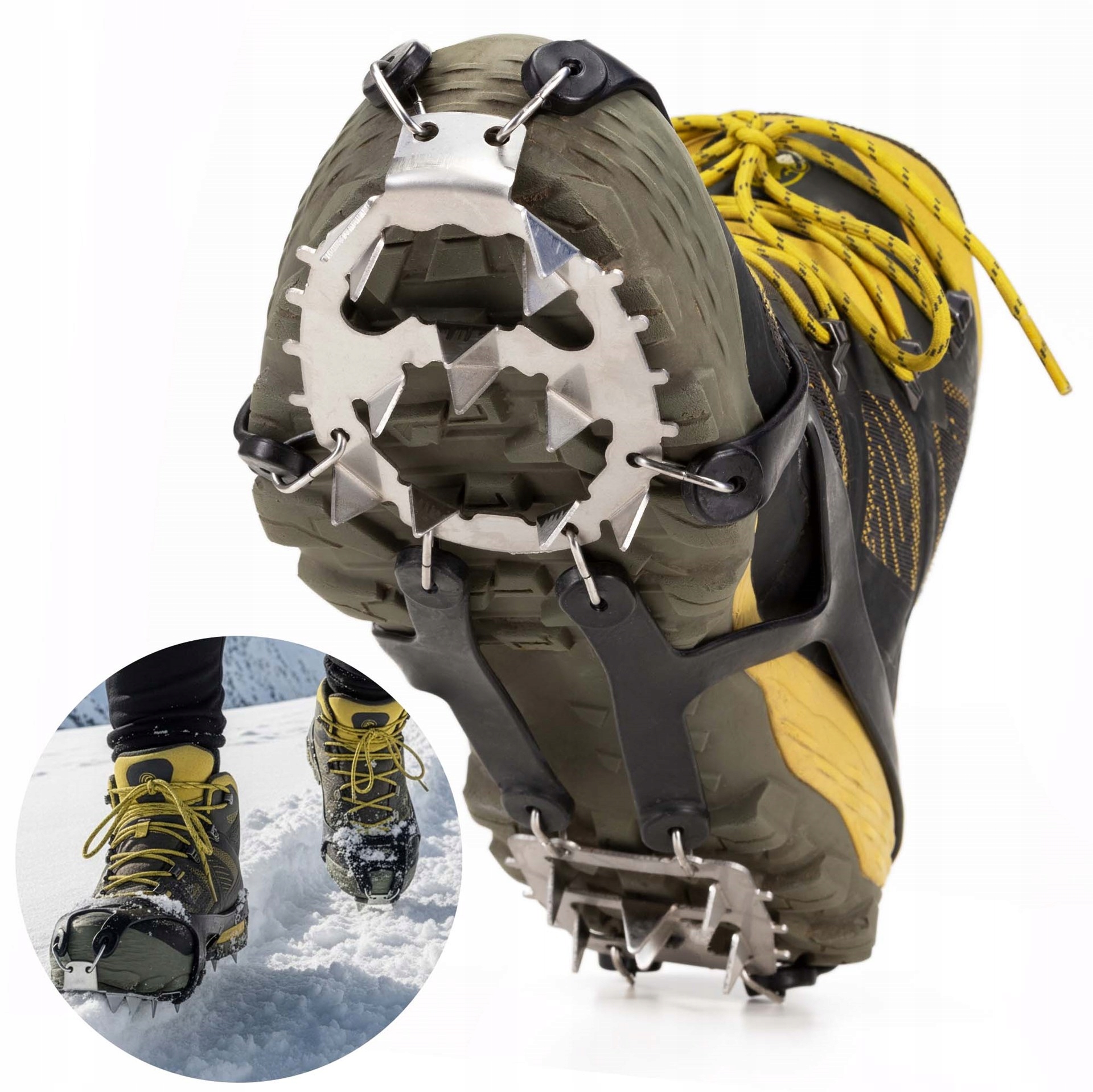 Raczki na buty turystyczne – Bezpieczne i praktyczne nakładki rozmiar 36-40