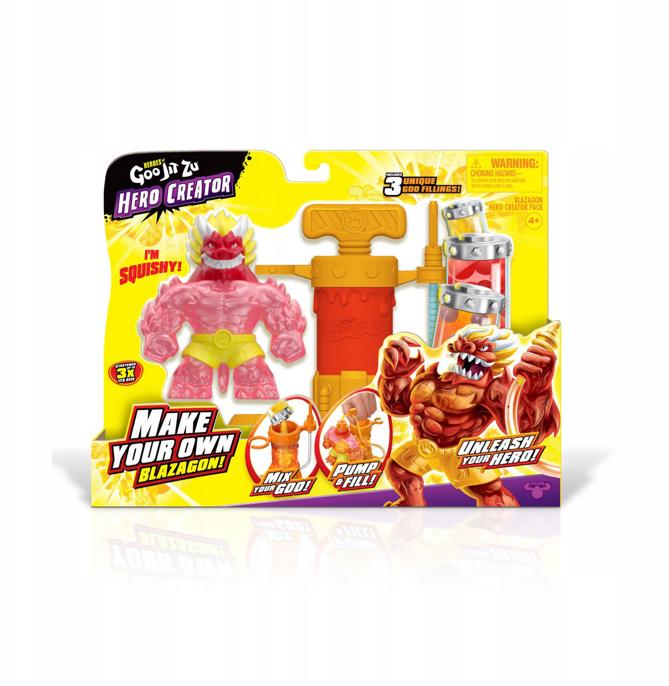 Kreatywna zabawa z figurką Blazagona